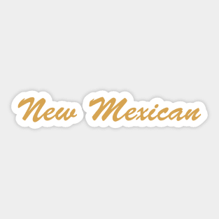 New Mexican Sticker